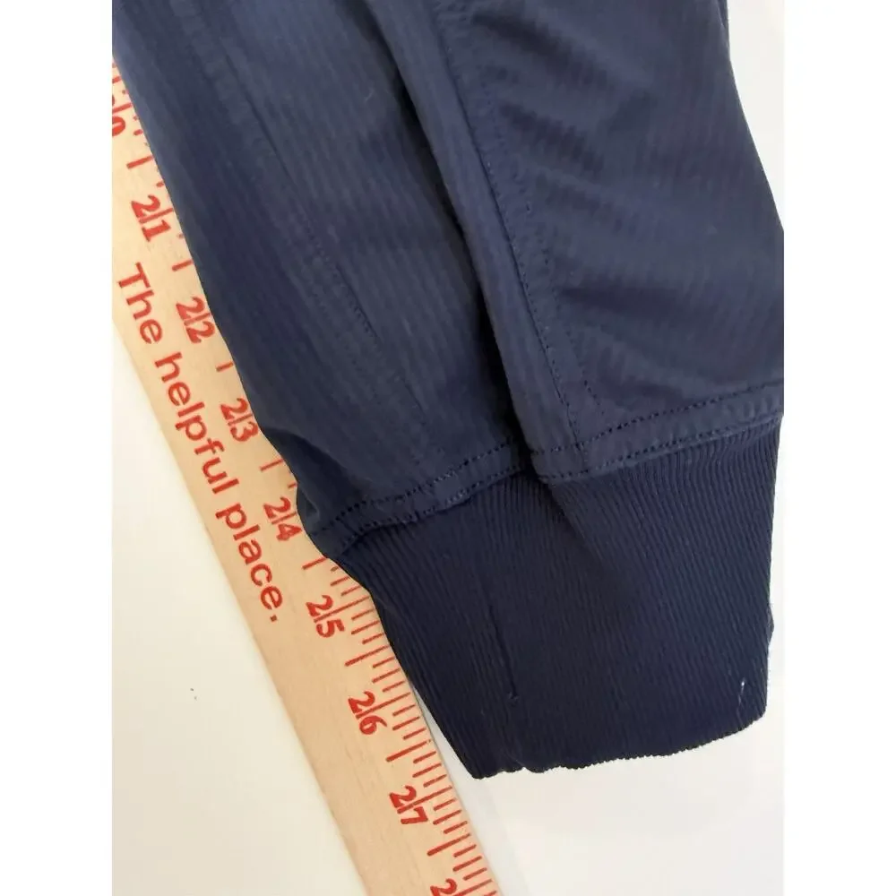 LULULEMON Dance Studio Pants Mid Rise Crop Joggers Size 6 Blue 27” Inseam